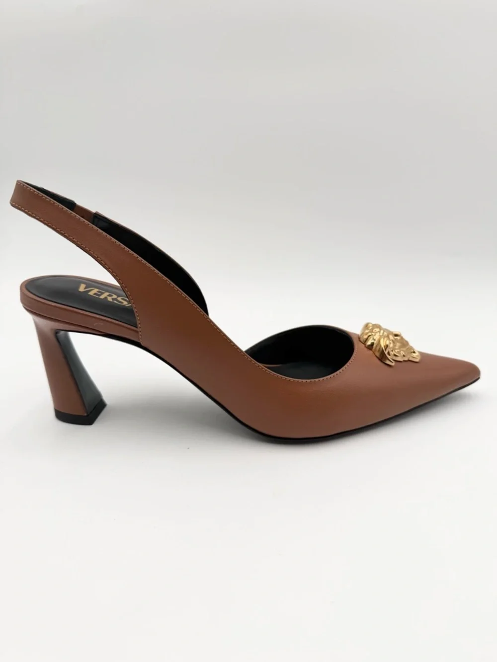 Versace La Medusa slingback pumps - 39 - Picture 5 of 8